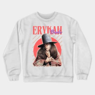 Erykah Badu Vintage 1971 // Baduizm Original Fan Design Artwork Crewneck Sweatshirt